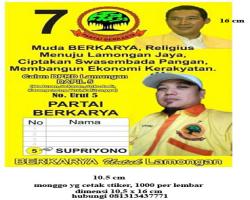 CETAK STIKER