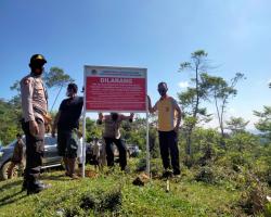 Longsor Lebak Tertangani  Gunung Liman