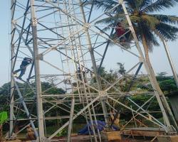 Pemasangan tower XL diduga tak berijin