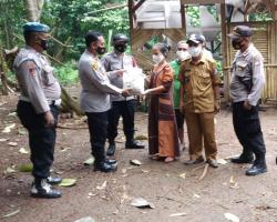 PEDULI KORBAN KEBAKARAN, POLSEK MA