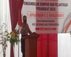 Wakapolsek Kutasari Apresiasi Seleksi 