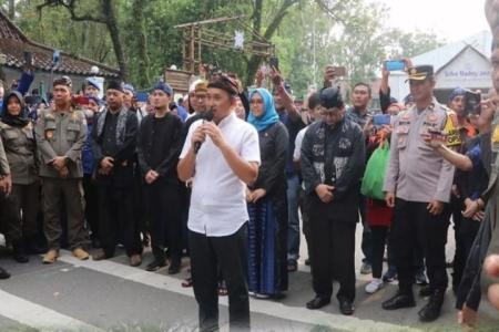 Wakil Bupati Lebak Menyambut Rombongan