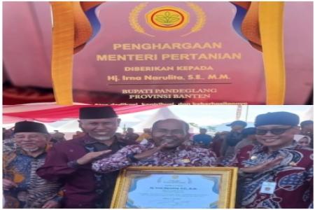 Pemkab  Pandeglang Berkontribusi Panga