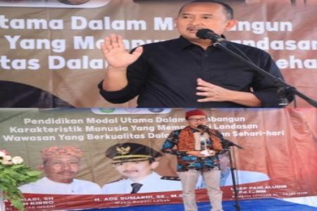 WABUB LEBAK MERESMIKAN GEDUNG PEND
