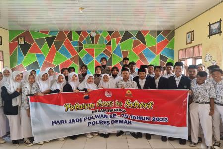 SAMBUT HUT KE 75 POLWAN DEMAK GOES