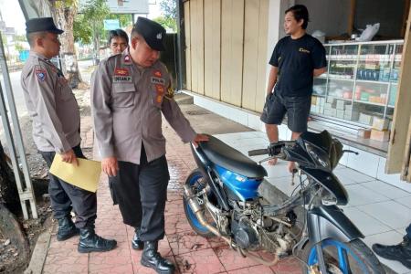 POLSEK KALIMANAH TERTIBKAN SEPEDA 