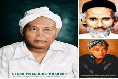 MBAH MUSLIH MRANGGEN DENGAN MBAH MANG LI  ADAB PARA WALI