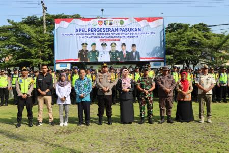 POLRES DEMAK AMANKAN PEMUNGUTAN SUARA 
