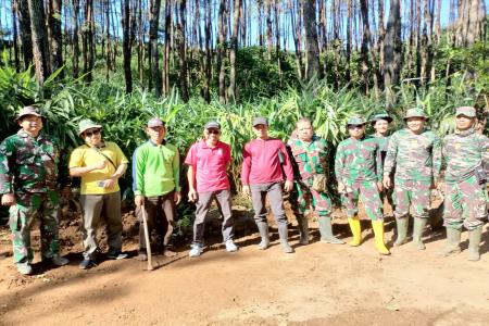 Sinergitas antara TNI dengan Desa Dana