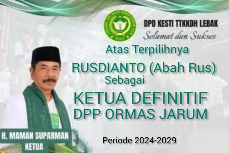 H Maman SP Ketua TTKKDH Mengucapkan Se