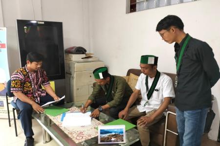 Di Audensi HMI Cabang Pandeglang PPK P