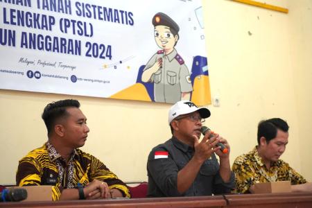 BPN KABUPATEN SERANG LAKSANAKAAN G