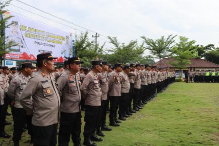 Apel Konsolidasi Personel Pengamanan T