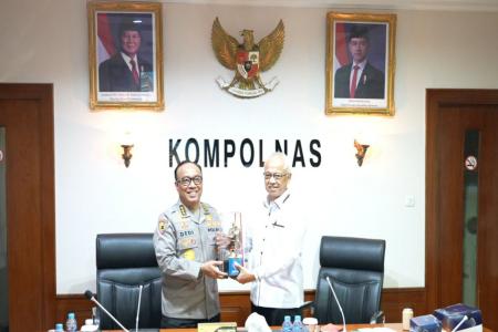 Irwasum Polri Audiensi dengan Kompolna
