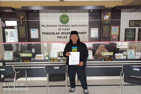 Pimpinan Redaksi Suara Demokrasi Gugat