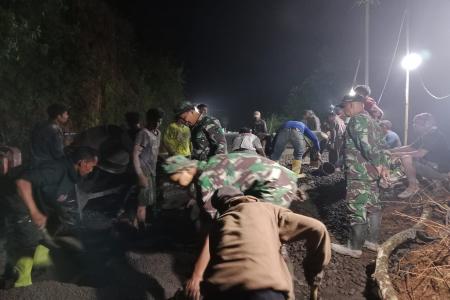 TMMD Sengkuyung Tahap I di Sapuran Sat