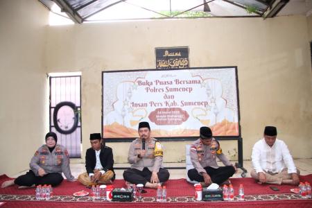 Kapolres Sumenep Gelar Buka Puasa Bers