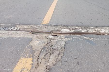 Expansion Joint Rusak di Jalur BayahMa