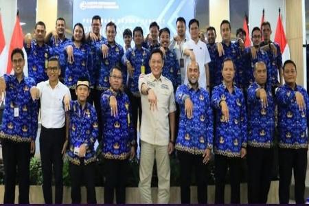 Kantah Kab Tangerang Sambut Kunjungan 