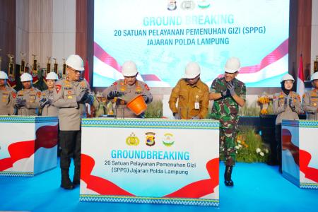 Kapolri Targetkan Bangun 409 SPPG seIn