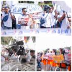 Aksi Unras di Jawa Timur Berjalan Tertib dan Kondusif Kapolrestabes Surabaya Apresiasi Massa Buruh