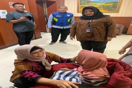 Anak Korban Kekerasan di Pasar Kebayor