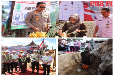 Polres Magetan Bangun Pos Polisi Setia Sarangan Tingkatkan Pelayanan K