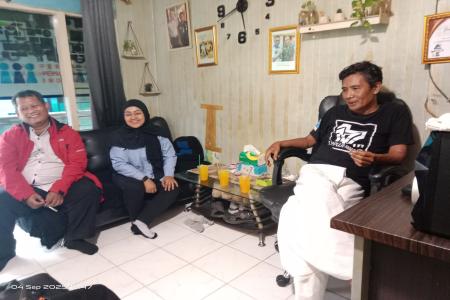 Kunjungan Kepala SMAN 1 Kalang Anyar ke PPWI Lebak Sinergi Pendidikan 
