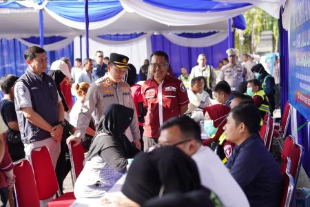 Sambut Hari Lalu Lintas Bhayangkara ke