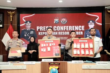 POLRES JEMBER BONGKAR JARINGAN NAR