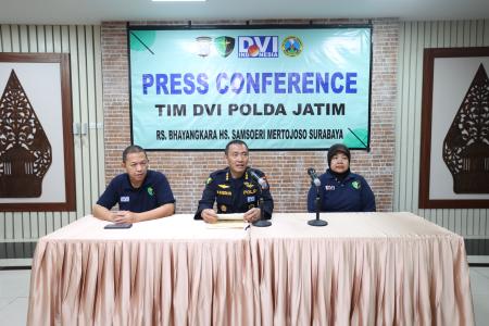 Tim DVI Polda Jatim Berhasil I