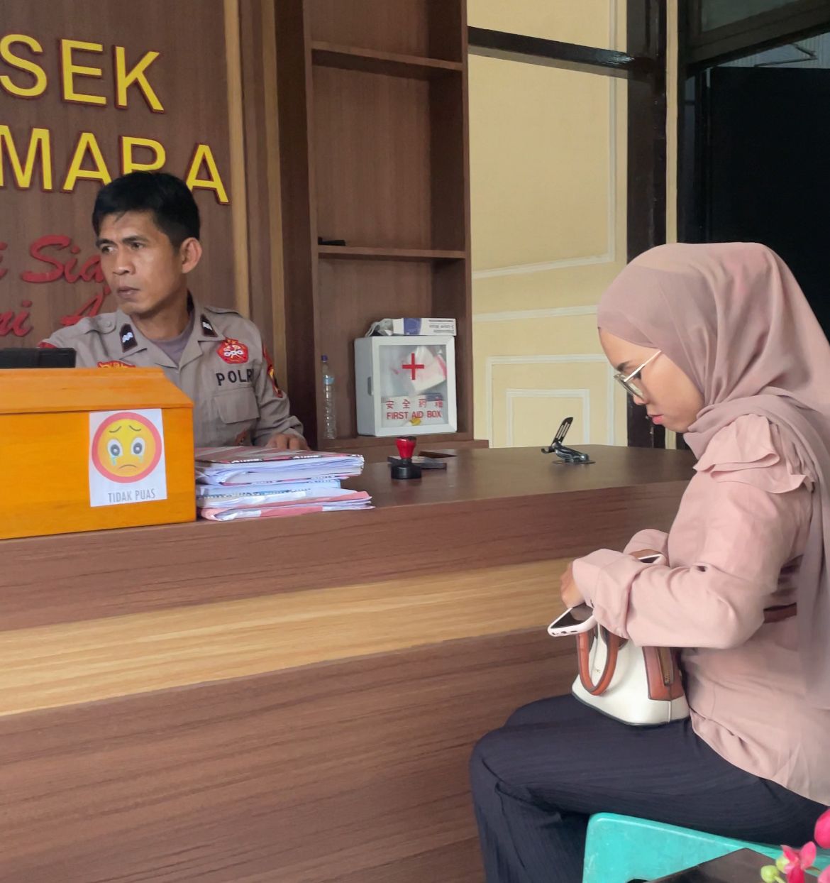 Korban Rentenir Di Desa Gemuruh Melaporkan Ke Polsek Padamara