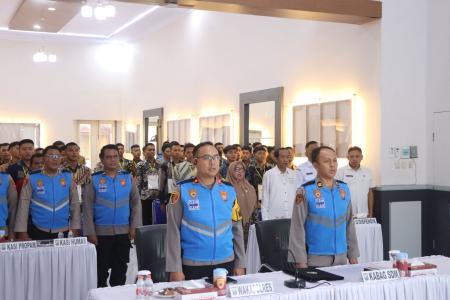 39 Calon Bintara Brimob Lulus Seleksi Administrasi di Polres Pasuruan 